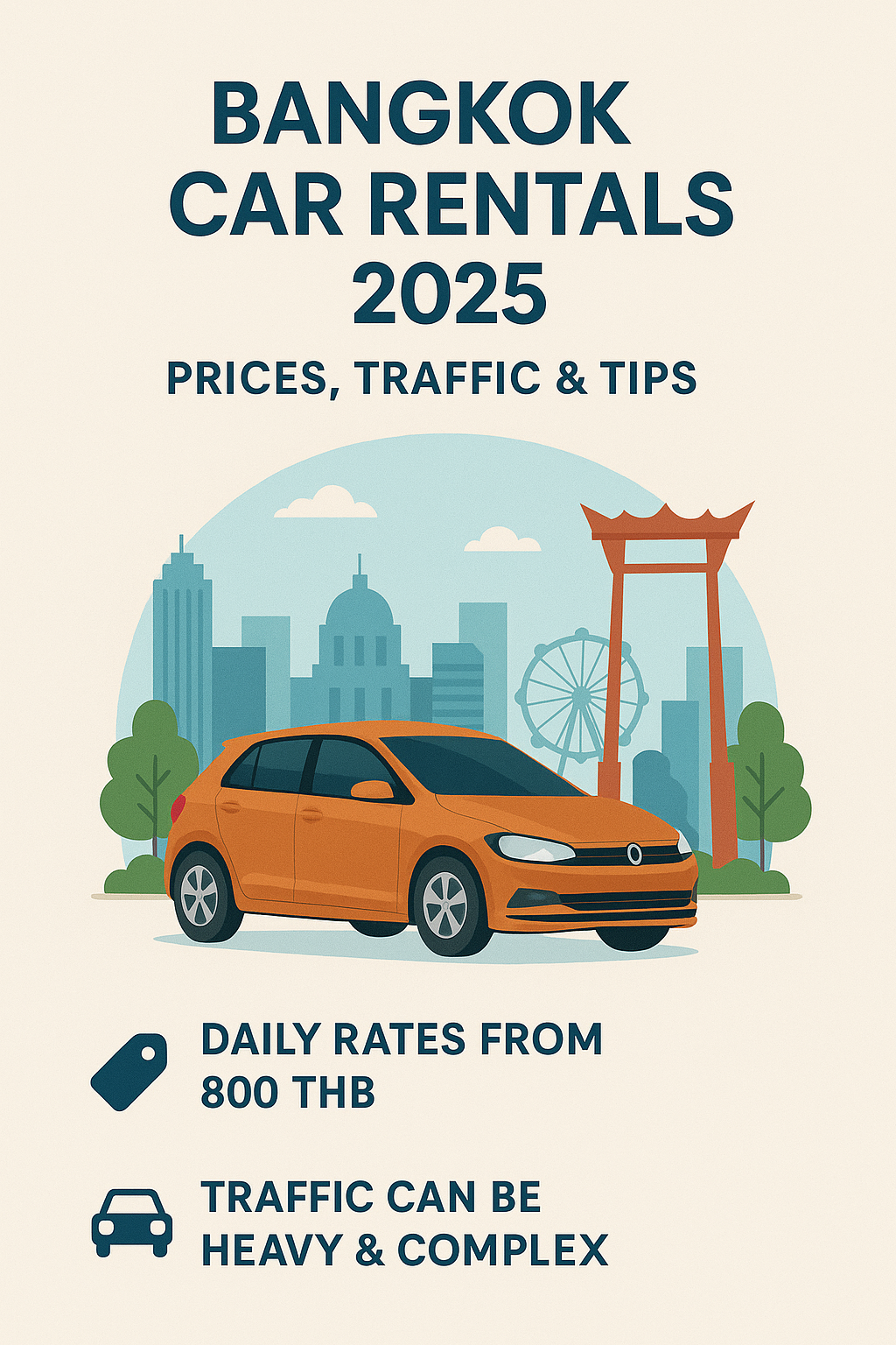 Car Rental in Bangkok 2025 – Prices, Traffic and Driving Tips