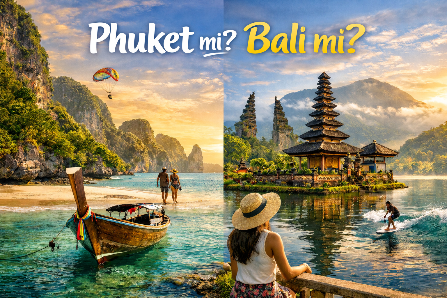 Phuket mi Bali mi? Yaşamak ve Kiralamak İçin Hangisi Daha İyi?