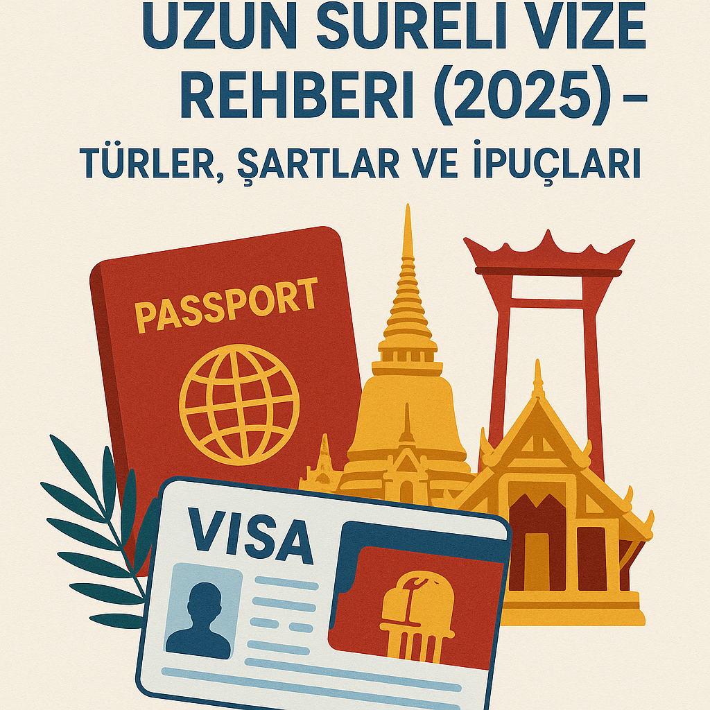 Tayland Uzun Süreli Vize Rehberi (2025) – Türler, Şartlar ve İpuçları