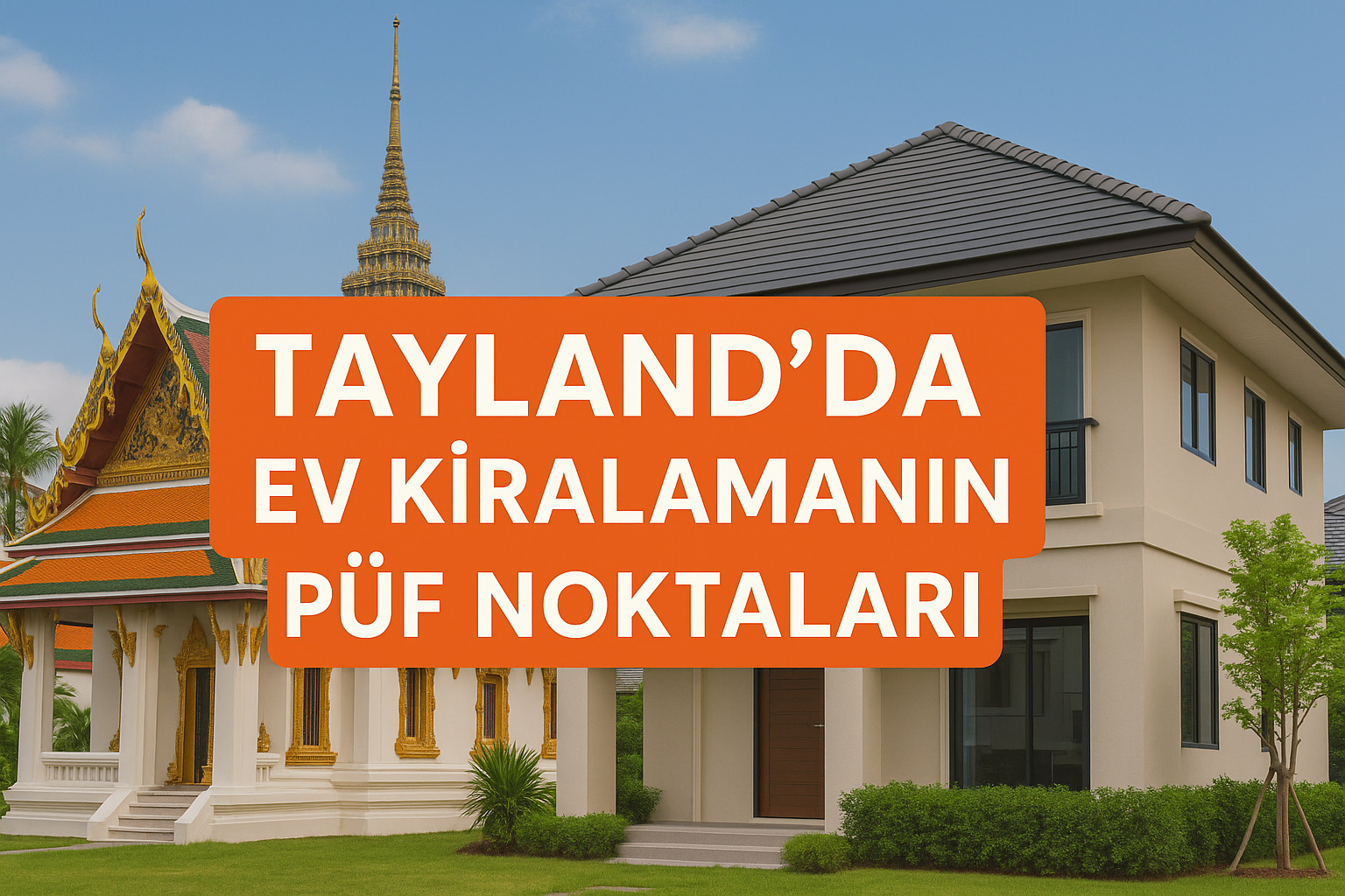 Tayland’da Ev Kiralamanın Püf Noktaları